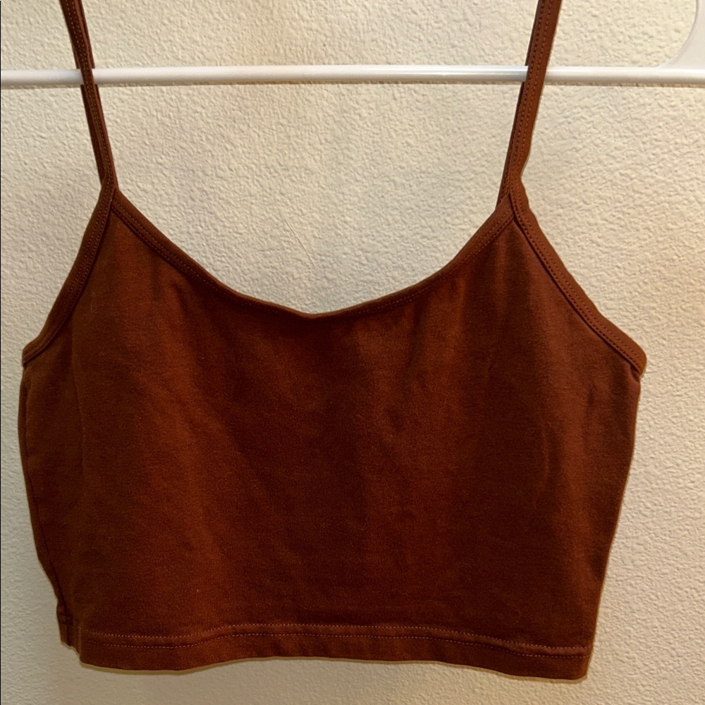 TNA Rich Brown Camisole Top